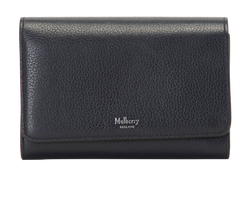 Mulberry French Purse, Leather, Navy, MIC, B, 2*